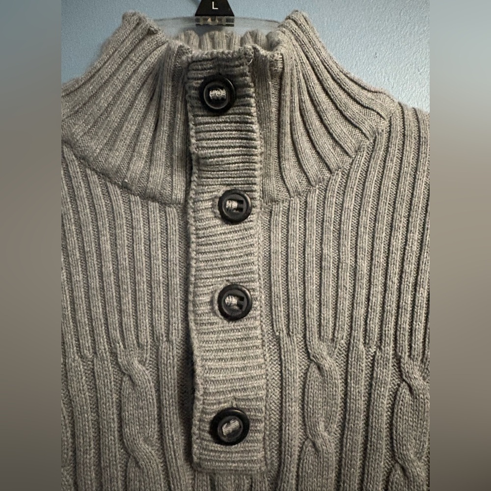 Mexx Men's Cream Turtleneck Sweater - Picture 2 of 8